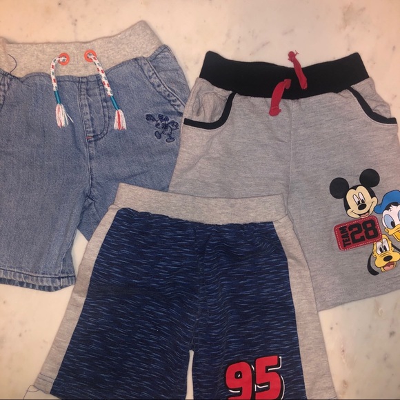 Bundle of boys Disney shorts size 4T - Picture 2 of 2